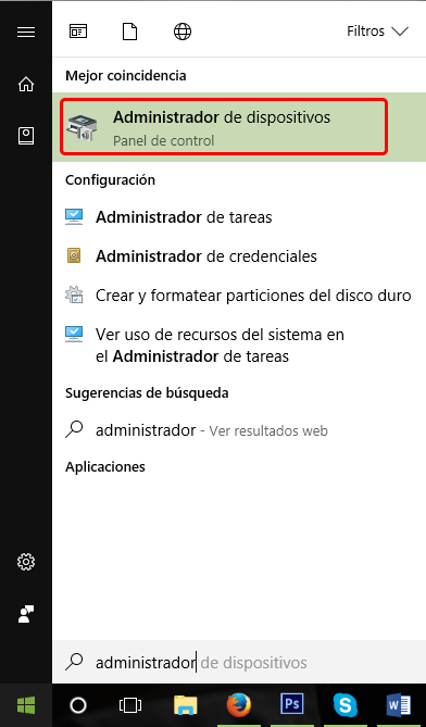 Cómo instalar drivers en Windows 10