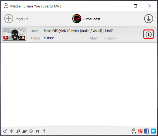 Utilizar el programa YouTube to MP3