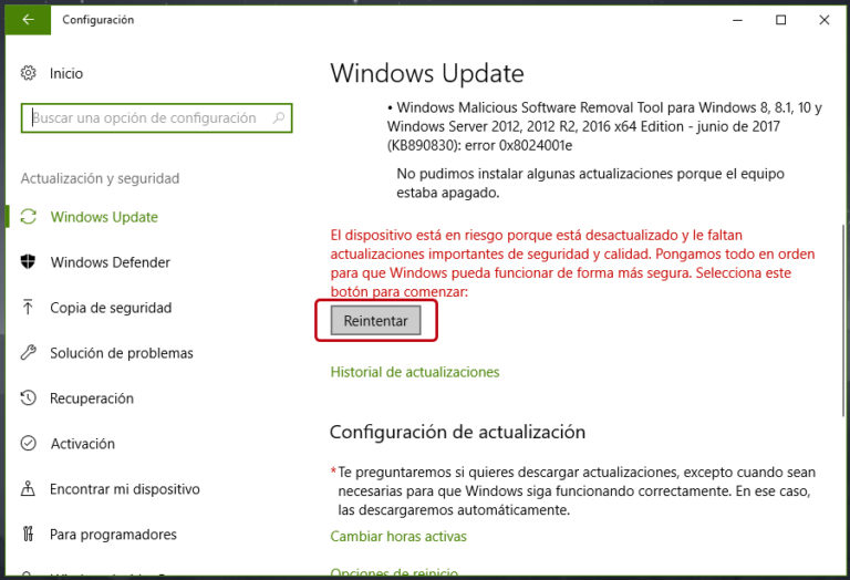 Windows Update No Funciona Solución Tecnowindows 6009