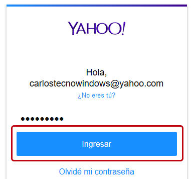 Cómo cambiar la contraseña de Yahoo Mail en Windows