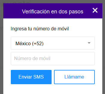 Activar verificación en dos pasos en Yahoo Mail