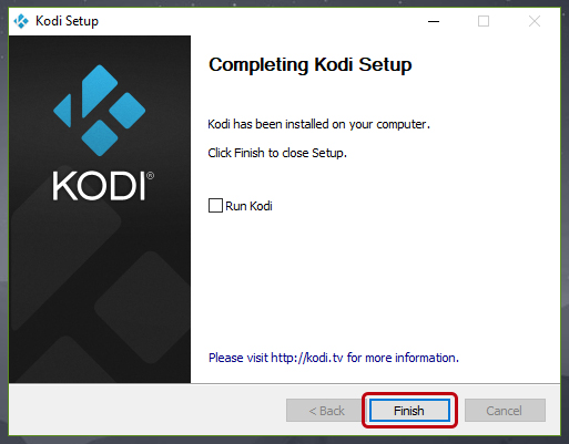 Cómo instalar Kodi en Windows 10