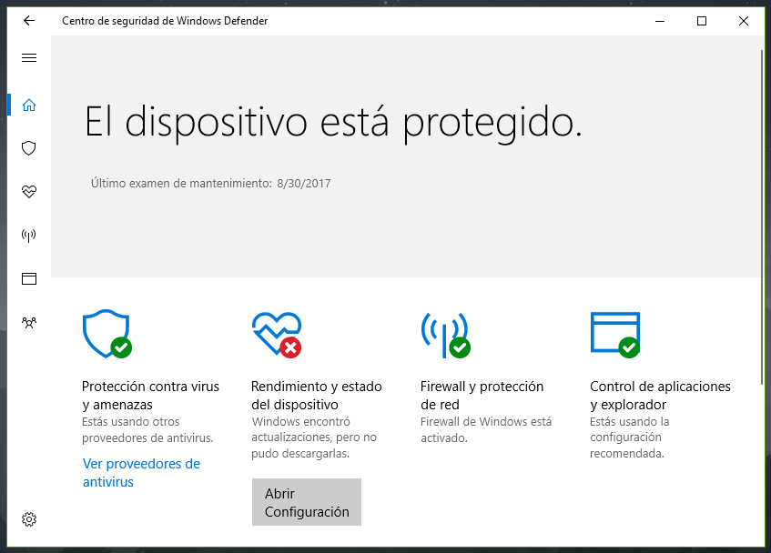 Opiniones sobre Windows Defender en Windows 10, ¿es necesario otro antivirus?