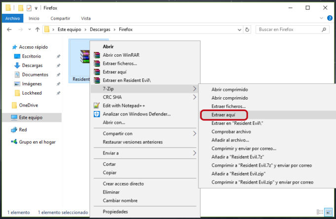 Cómo Comprimir Y Descomprimir Archivos Zip Y Rar Tecnowindows 0611