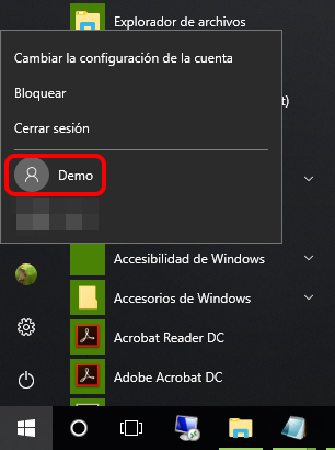 Cómo cambiar de usuario en Windows 10 sin cerrar sesión