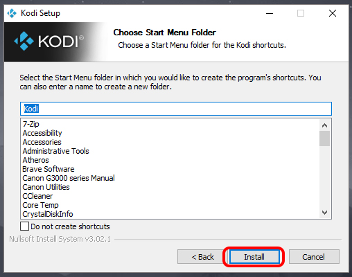 Cómo instalar Kodi 18 en Windows 10 2