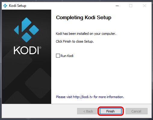 Cómo instalar Kodi 18 en Windows 10 3