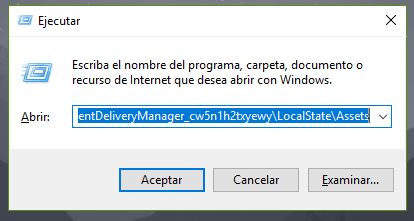 Dónde están las imágenes de pantalla de bloqueo en Windows 10