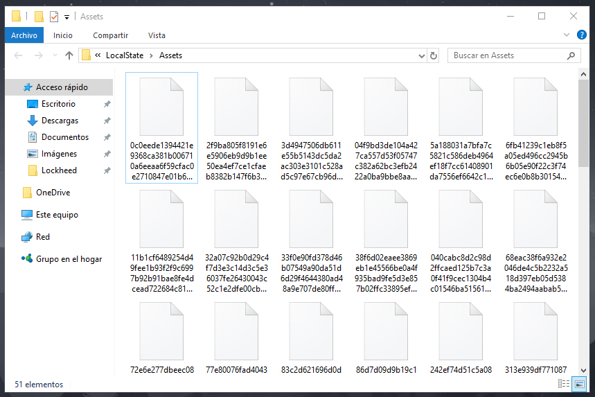 Dónde están las imágenes de pantalla de bloqueo en Windows 10