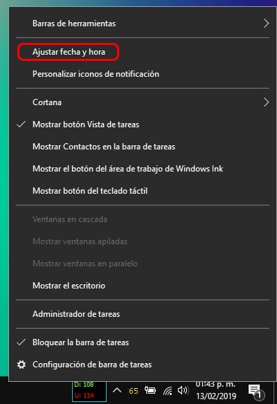 Cómo cambiar la zona horaria en Windows 10