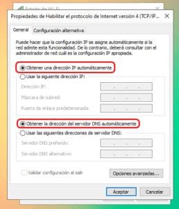 Включить dhcp windows 10