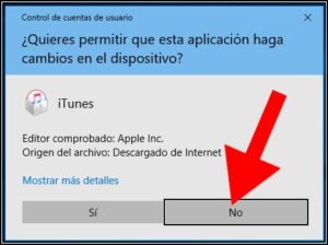 instalar itunes no windows 10