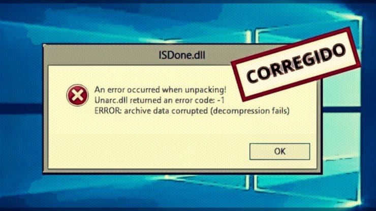 Como Solucionar El Error Isdonedll En Windows Y