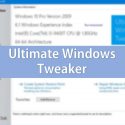 Qué es Ultimate Windows Tweaker y para qué sirve